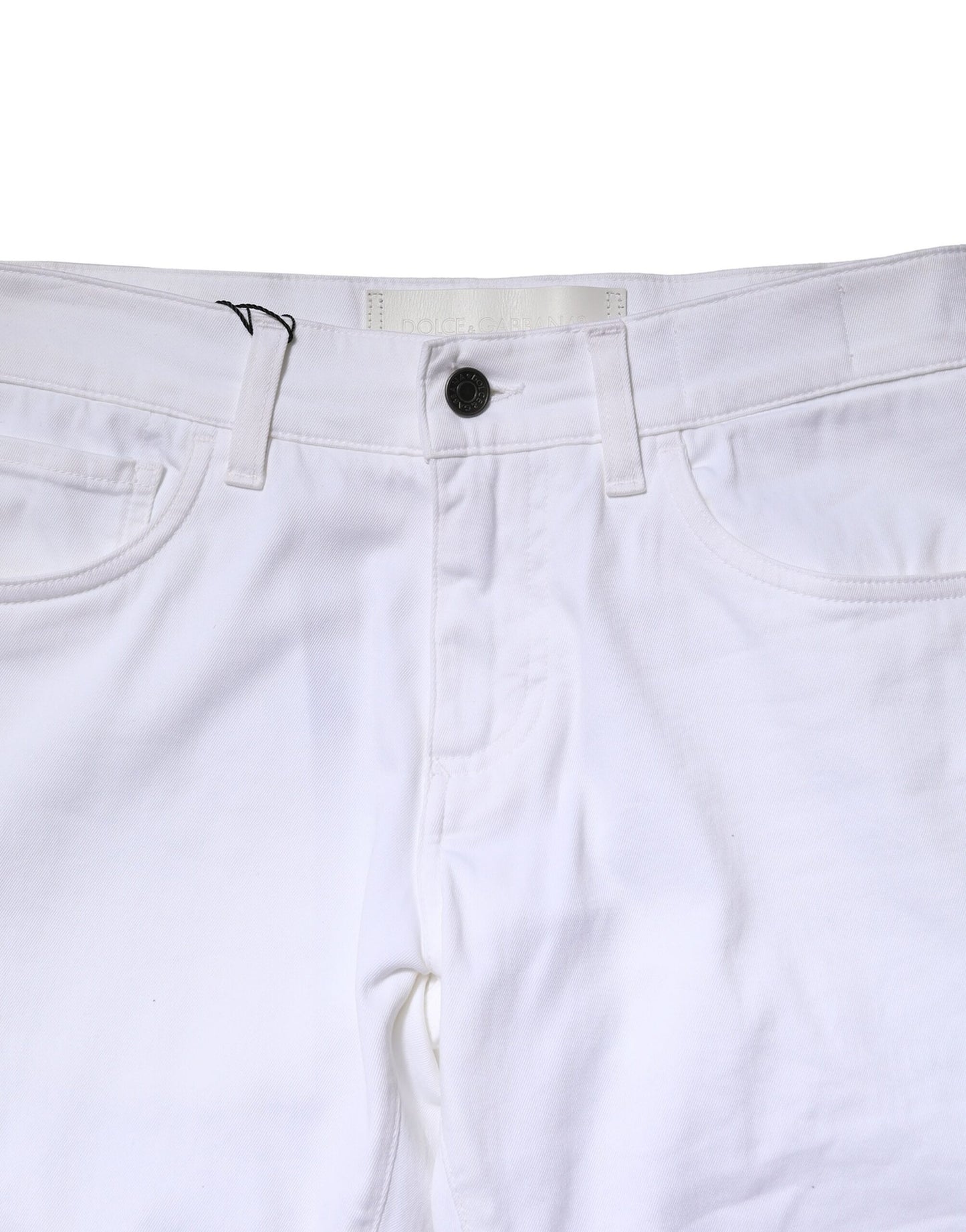 Dolce & Gabbana Vita Bomulls Skinny Herrjeans