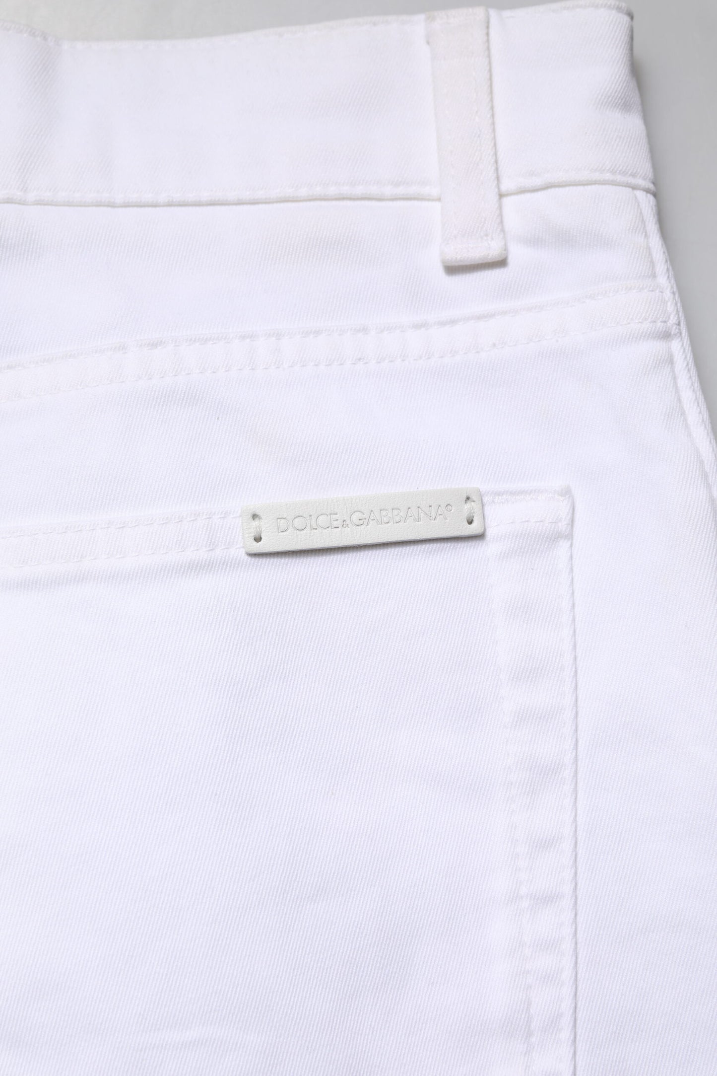 Dolce & Gabbana Vita Bomulls Skinny Herrjeans