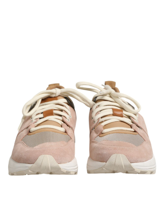 Dondup Låga Sneakers i Mocka med Flerfärgade Färger