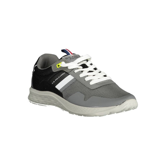 U.S. POLO ASSN. Gray Polyester Sneaker