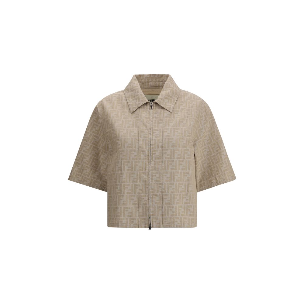 Chambray beskuren jacka