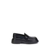 Tod's Black Rubber Platform Loafers