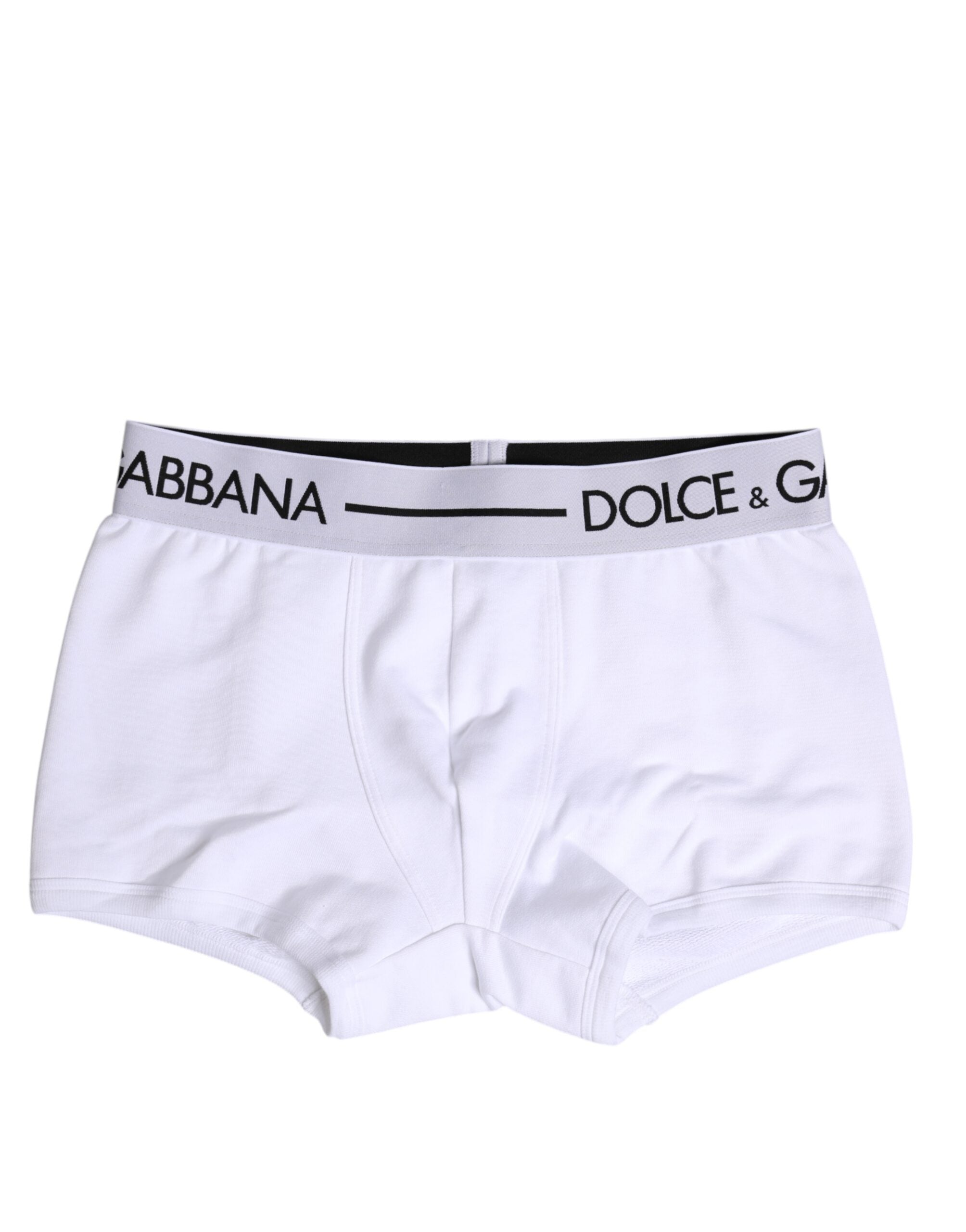 Vita stretchiga boxerunderkläder i bomull