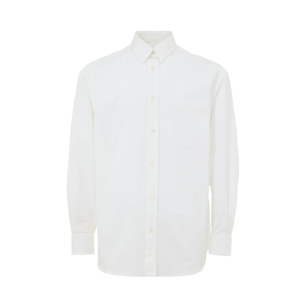 Gucci White Cotton Dress Shirt