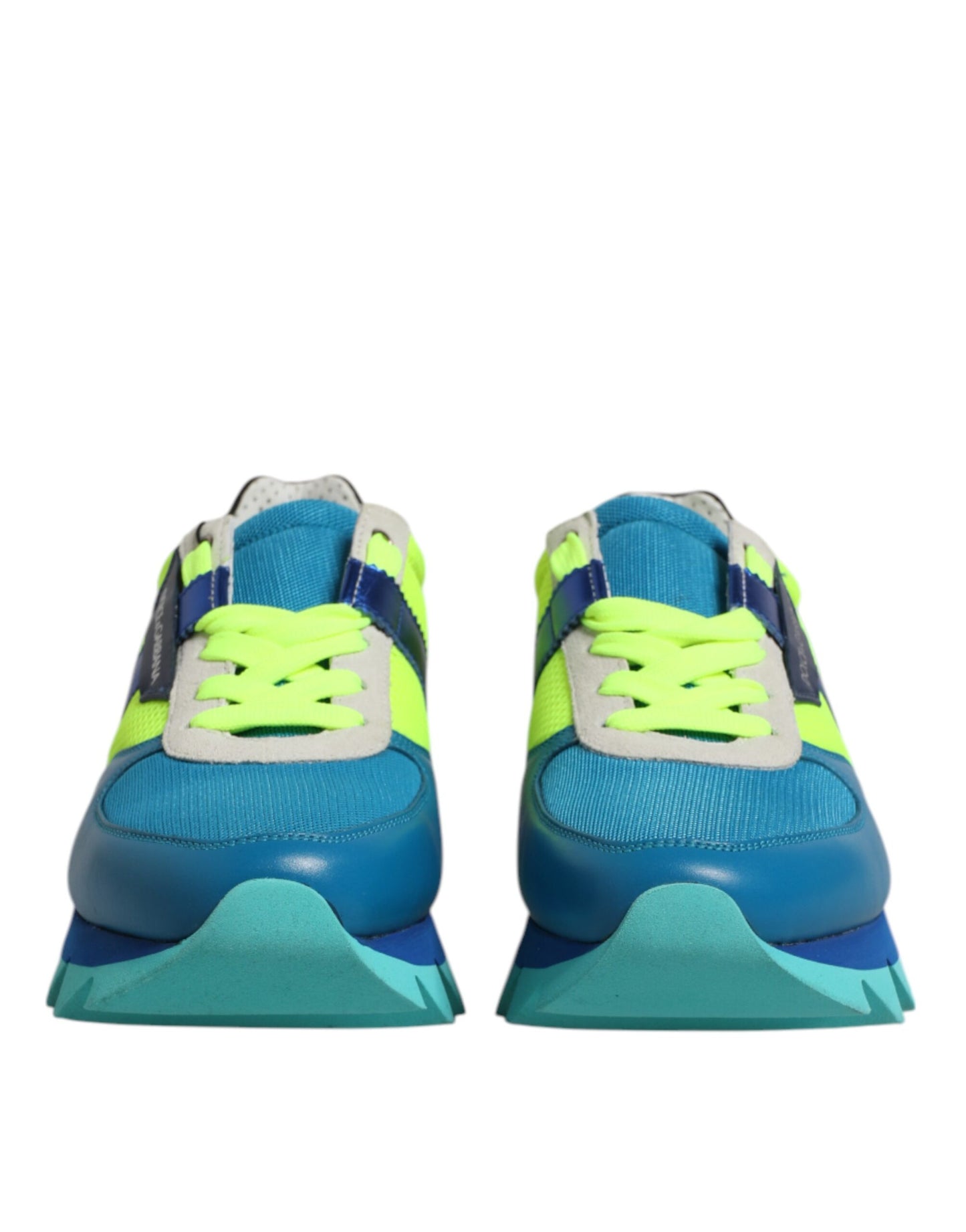 Dolce & Gabbana Låga Sneakers i Läder med Flerfärgade Färger
