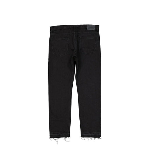 Alexander McQueen Black Cotton Jeans Denim