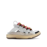 Lanvin White Calfskin Platform Sneakers