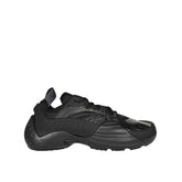 Lanvin Black Polyethylene Athletic Sneakers