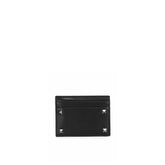 Valentino Garavani Black Calfskin Cardholder