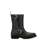 Stella McCartney Black Polyester Ankle Boots