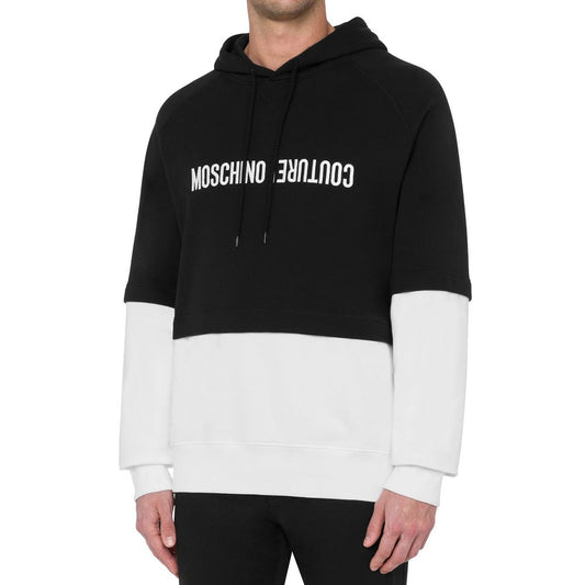Moschino bomulls-tröja med huva