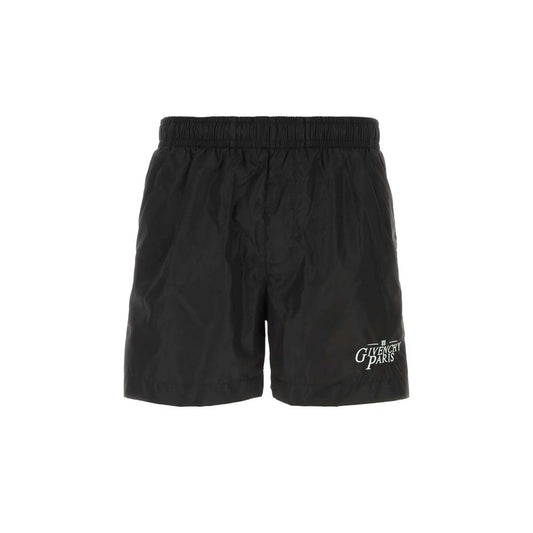 Givenchy badshorts med broderad logotyp