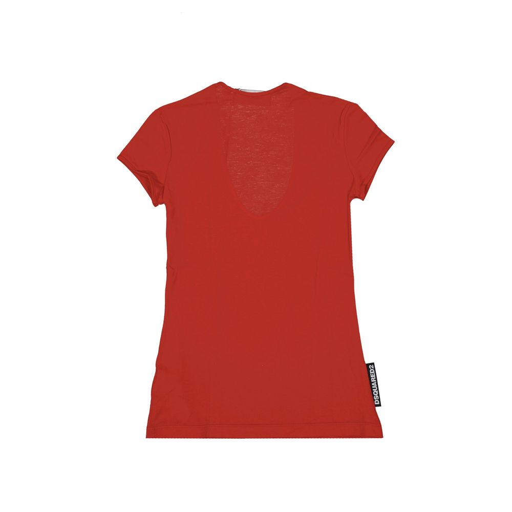 Dsquared² bomulls-t-shirt med logotyp