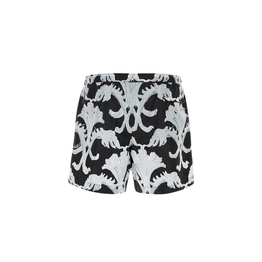 Valentino Metamorphos badshorts med väggtryck