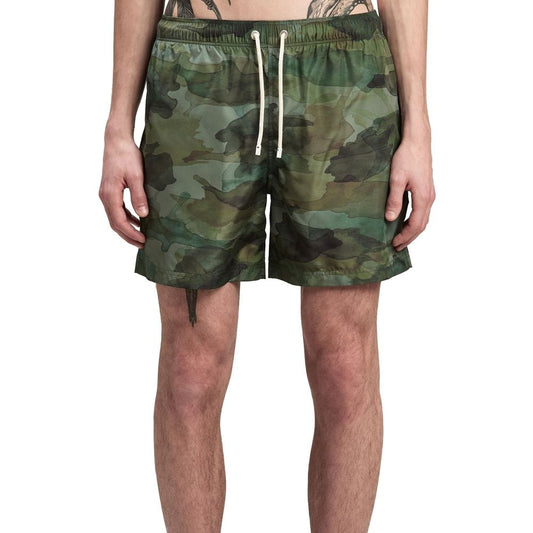 Palm Angels Kamouflage Badshorts