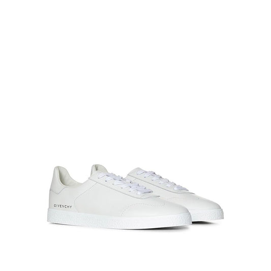 Givenchy White Calfskin Low Top Sneakers