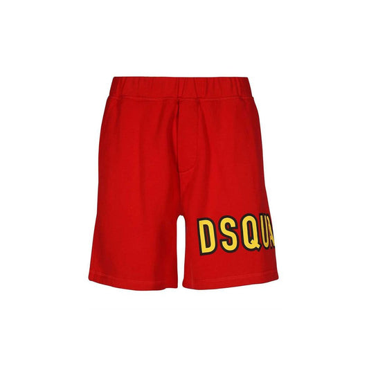 Dsquared² bomullsshorts med logotyp