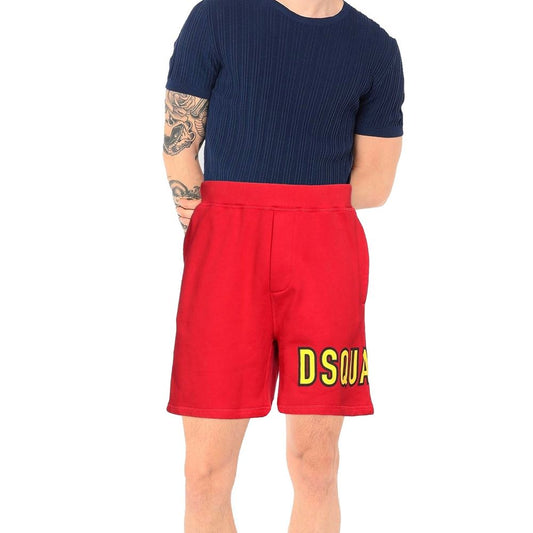 Dsquared² bomullsshorts med logotyp
