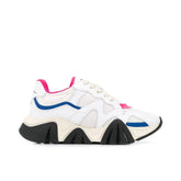 Versace White Leather Chunky Sneakers