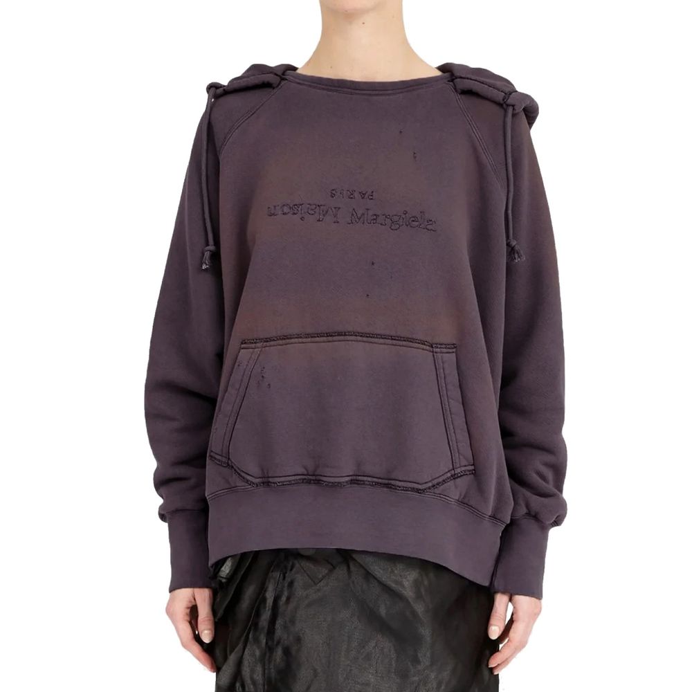 Maison Margiela bomullsgenser med hette
