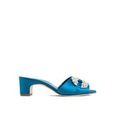 Manolo Blahnik Prinap 050 Sateng Mules