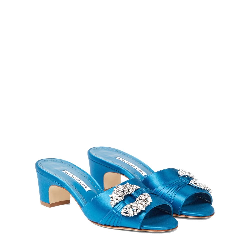 Manolo Blahnik Prinap 050 Satinmuffar