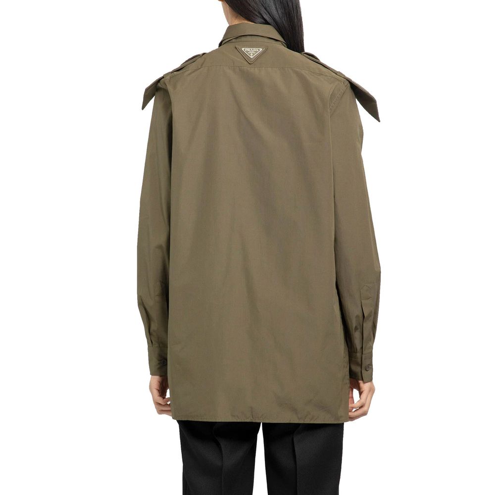 Prada bomullsskjorte