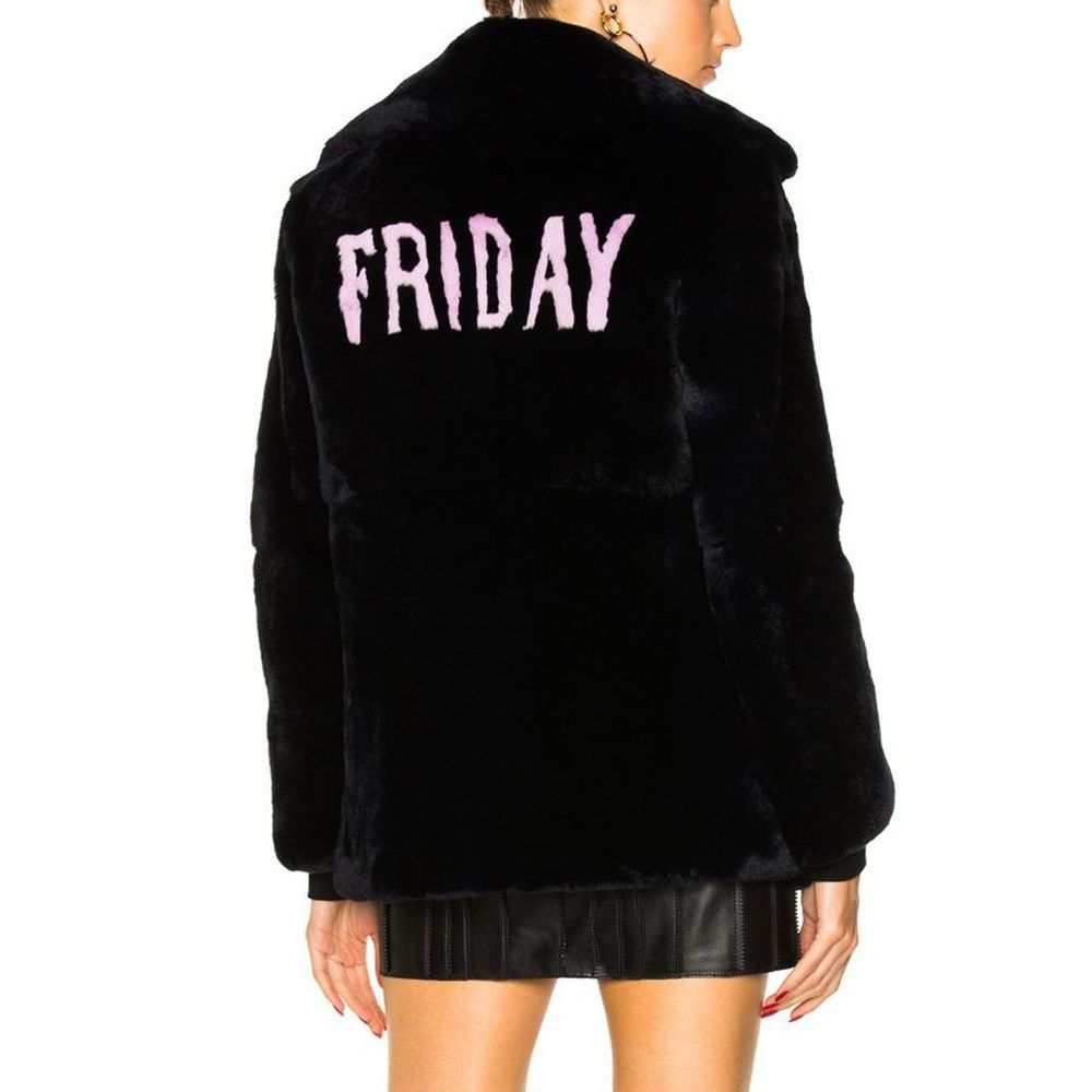 Alberta Ferretti Friday kaninpälsjacka