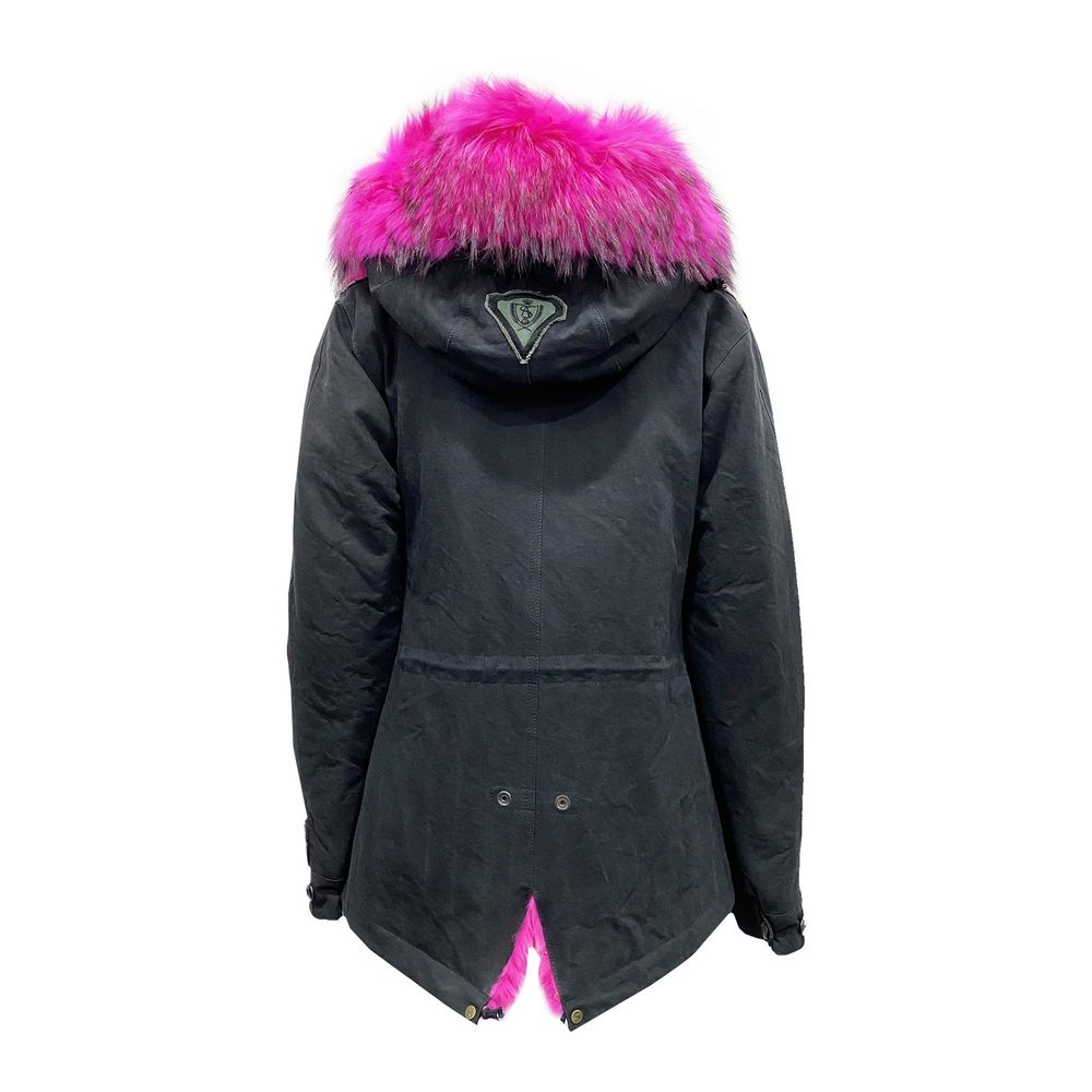 AS65 Canvas Utsmyckad Parkasjacka