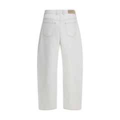 Givenchy White Cotton Jeans Denim
