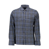 Gant Blu Cotton Men Shirt