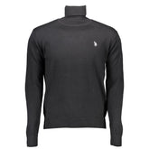 U.S. POLO ASSN. Black Cotton Sweater