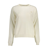 U.S. POLO ASSN. White Wool Sweater