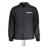 Napapijri Black Polyester Men Jacket