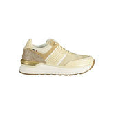 Beige polyestersneaker