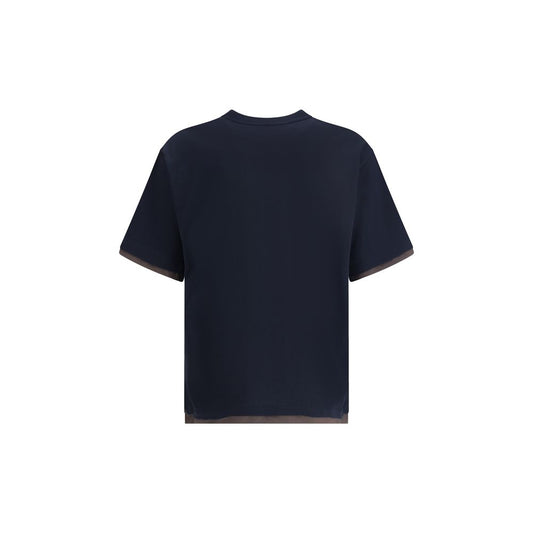 Sacai T-shirt med dubbla lager