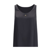 Dolce & Gabbana Black Silk Top