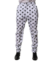 Dolce & Gabbana White Logo Cotton Skinny Denim Trouser Pants