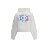 Gucci White Cotton Sweatshirt
