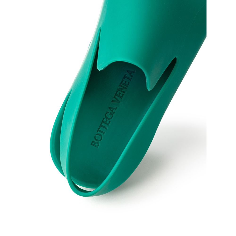 Bottega Veneta gröna bomullstoffel