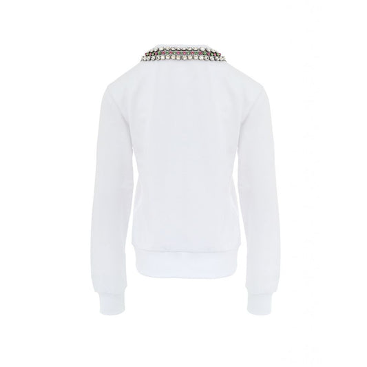 Gucci White Cotton Sweatshirt