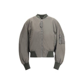 The Attico Green Polyester Bomber