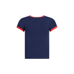Valentino Blue Cotton T-Shirt