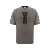 Diego Venturino Gray Cotton T-Shirt