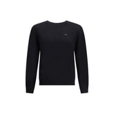 Prada Black Fleece Wool Sweatshirt