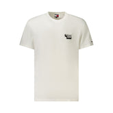 Tommy Hilfiger White Cotton Men T-Shirt