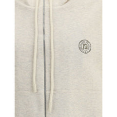 Fendi Gray Cotton Sweatshirt