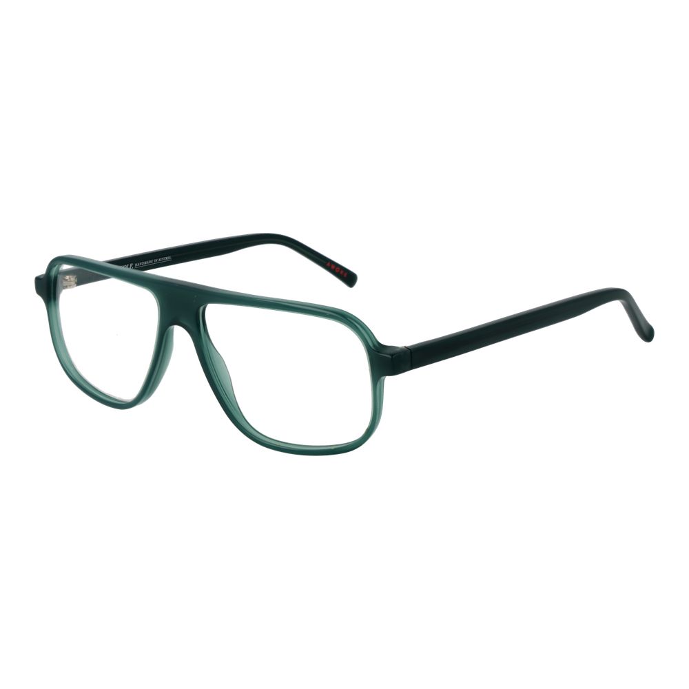 Grön unisex glasögonbåge