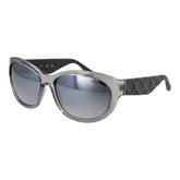 Guess Gray Stainless Steel Sunglasses