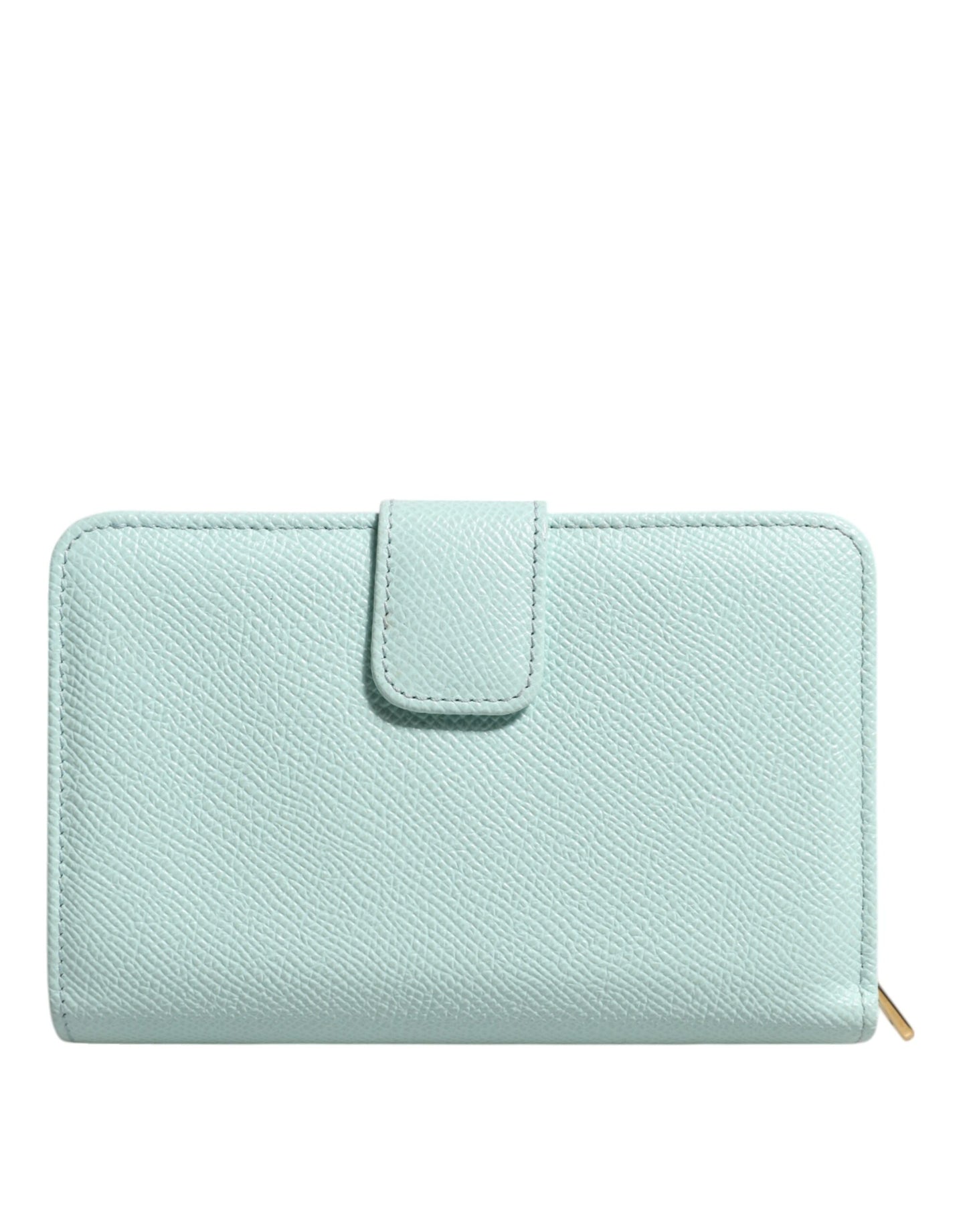 Dolce & Gabbana Mintgrön Läder Bifold Continental Clutch Plånbok